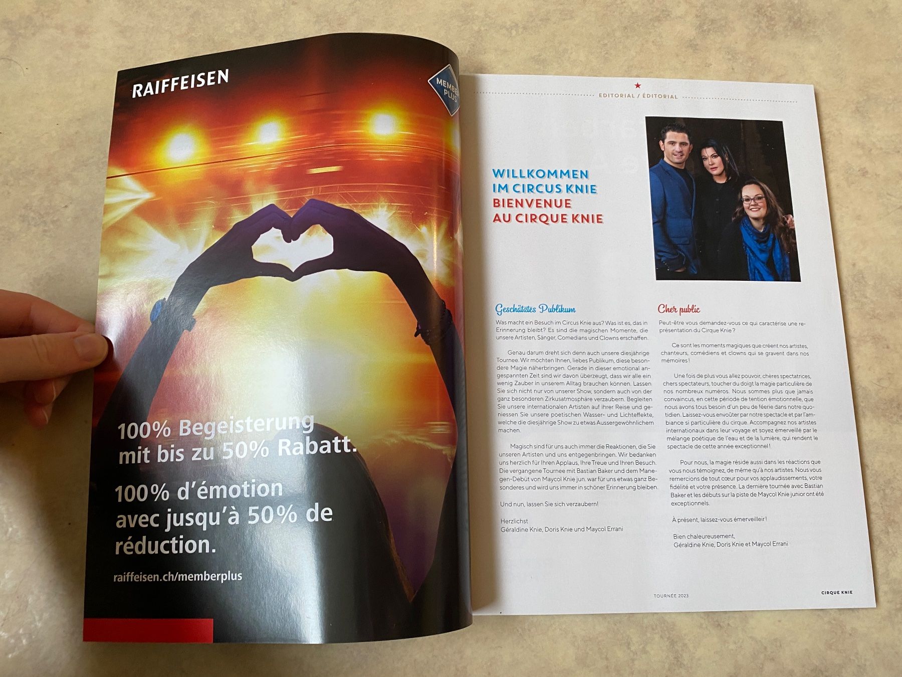 Riviste & Magazine: Zirkus KNIE Magazin – Usato da Zürich venduto da Wim-Broccoli 2
