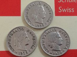 5 Rappen - TRIO 1939 Ni