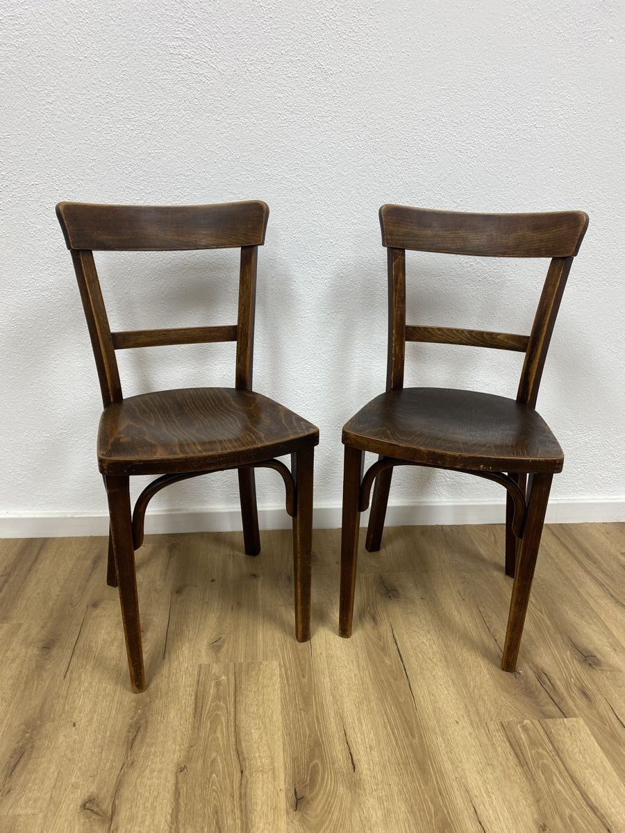 Thonet Sedie: Zwei Bistrostühle Thonet – Usato da Basel venduto da MoebelSackmann