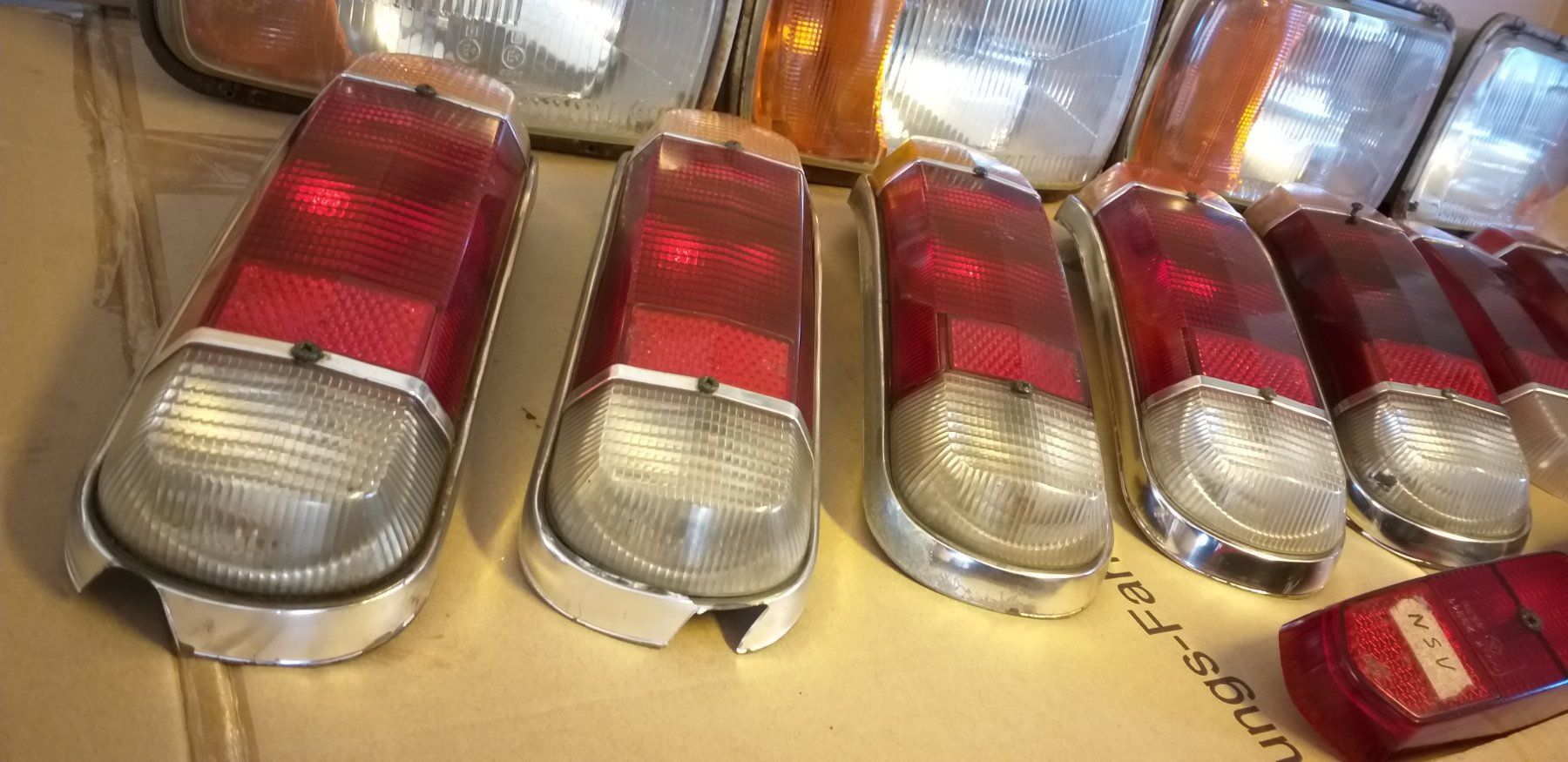 NSU Tutti pezzi di ricambio auto: NSU PRINZ  OLDTIMER  PHARES ET FEUX – Usato da cortébert venduto da rlv 6