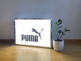 Vintage Leuchtbox Puma