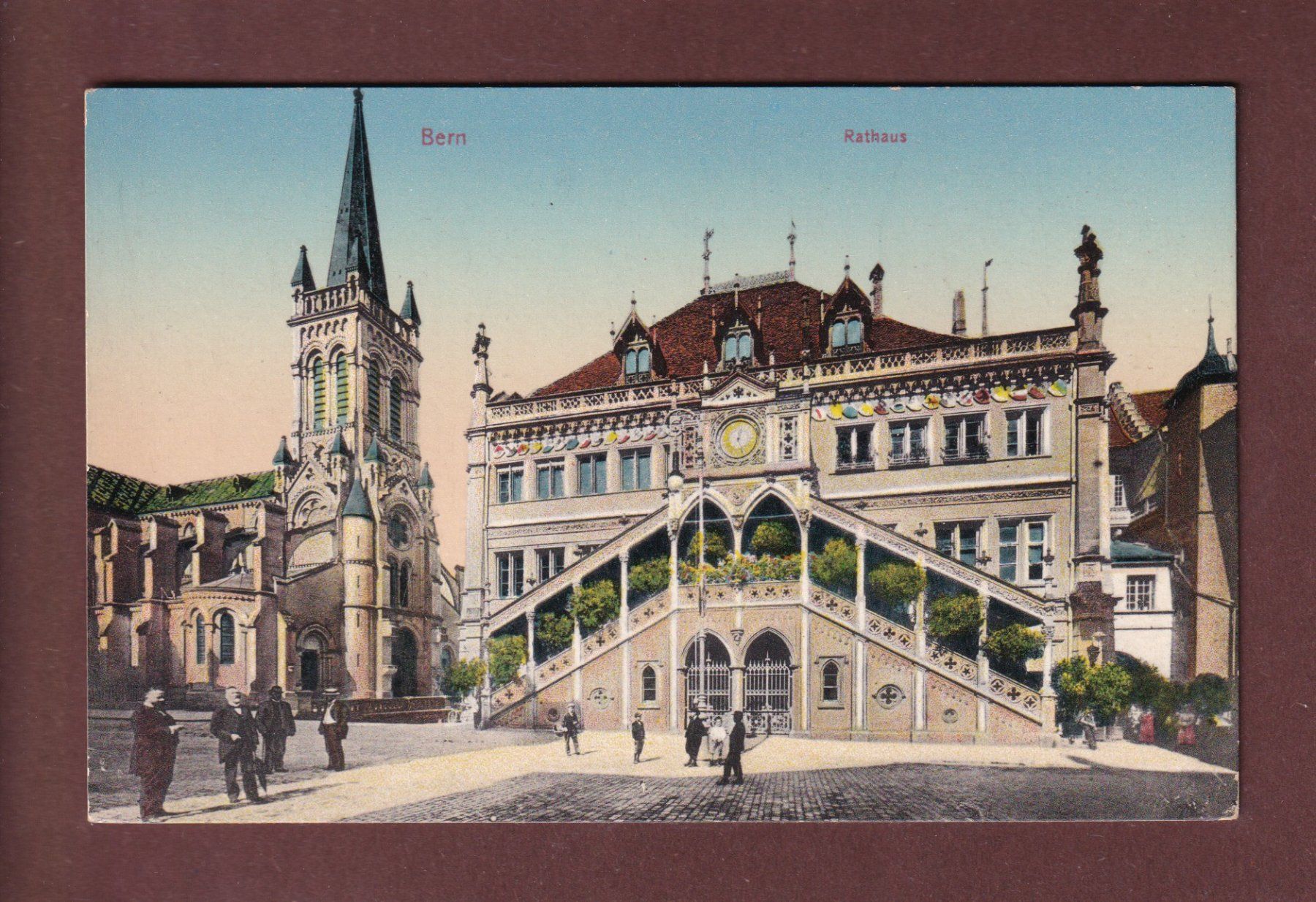 Cartoline postali: BERN - Rathaus – Usato da Pully venduto da nicecards-shop