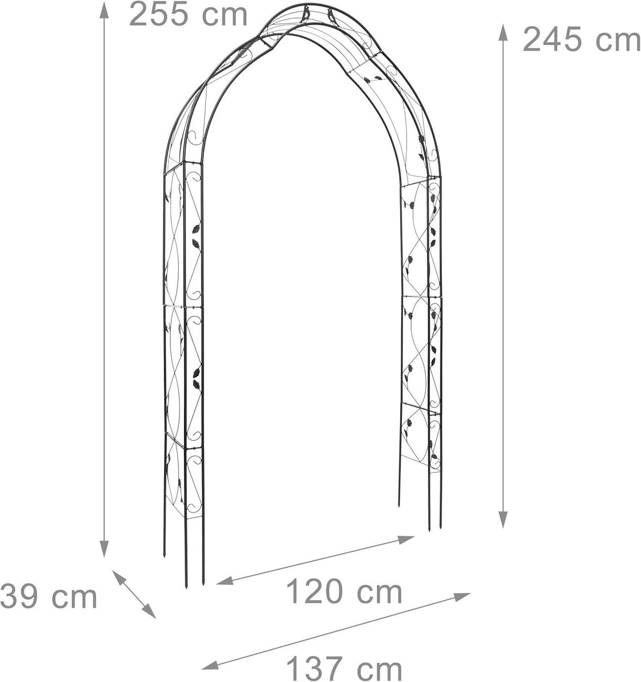 Altre Decorazioni per giardino: Rosenbogen Vogel 255x137x39cm – Nuovo e nell'imballaggio originale da Bottighofen venduto da zaap 1