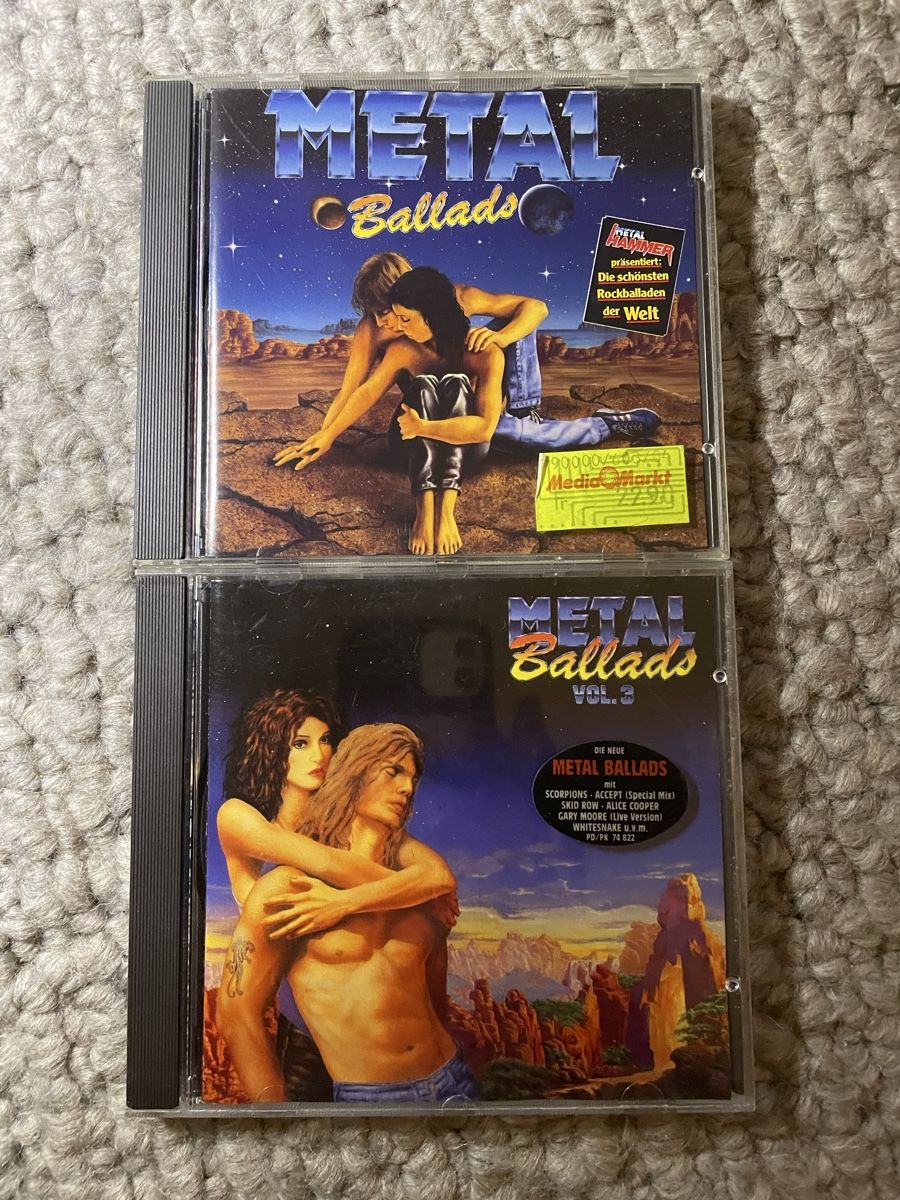 CD: 2x Metal Ballads Vol.1+3 – Usato da Reinach AG venduto da trigger7811