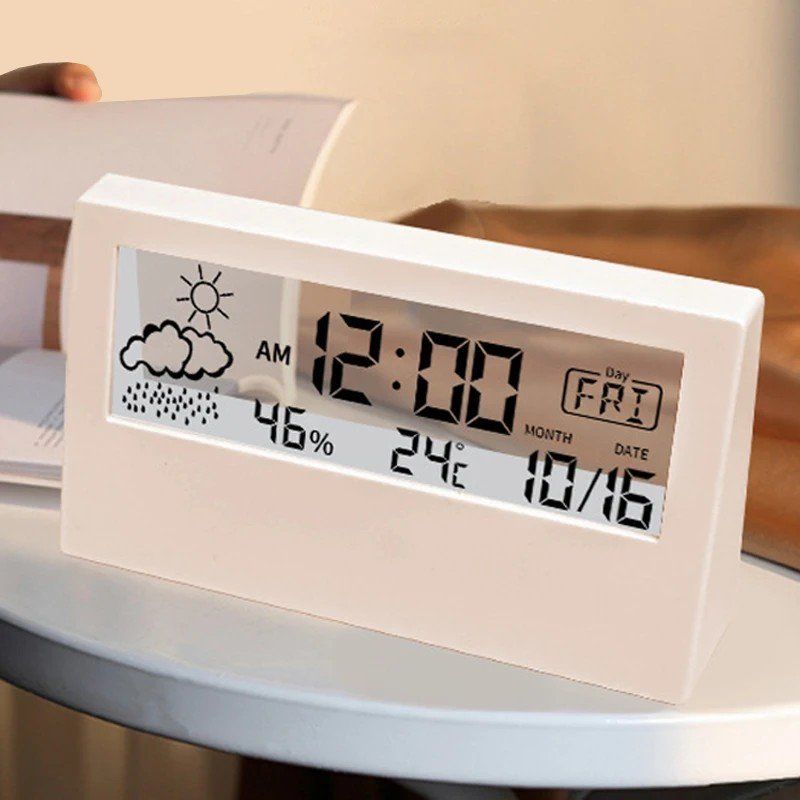 Altro per la casa: Thermo-Hygrometer digital Thermometer Luftfeuchtigkeit Innen – Nuovo e nell'imballaggio originale da Genève venduto da Promo- 4