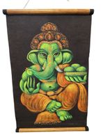 Ganesh peinture sur velours