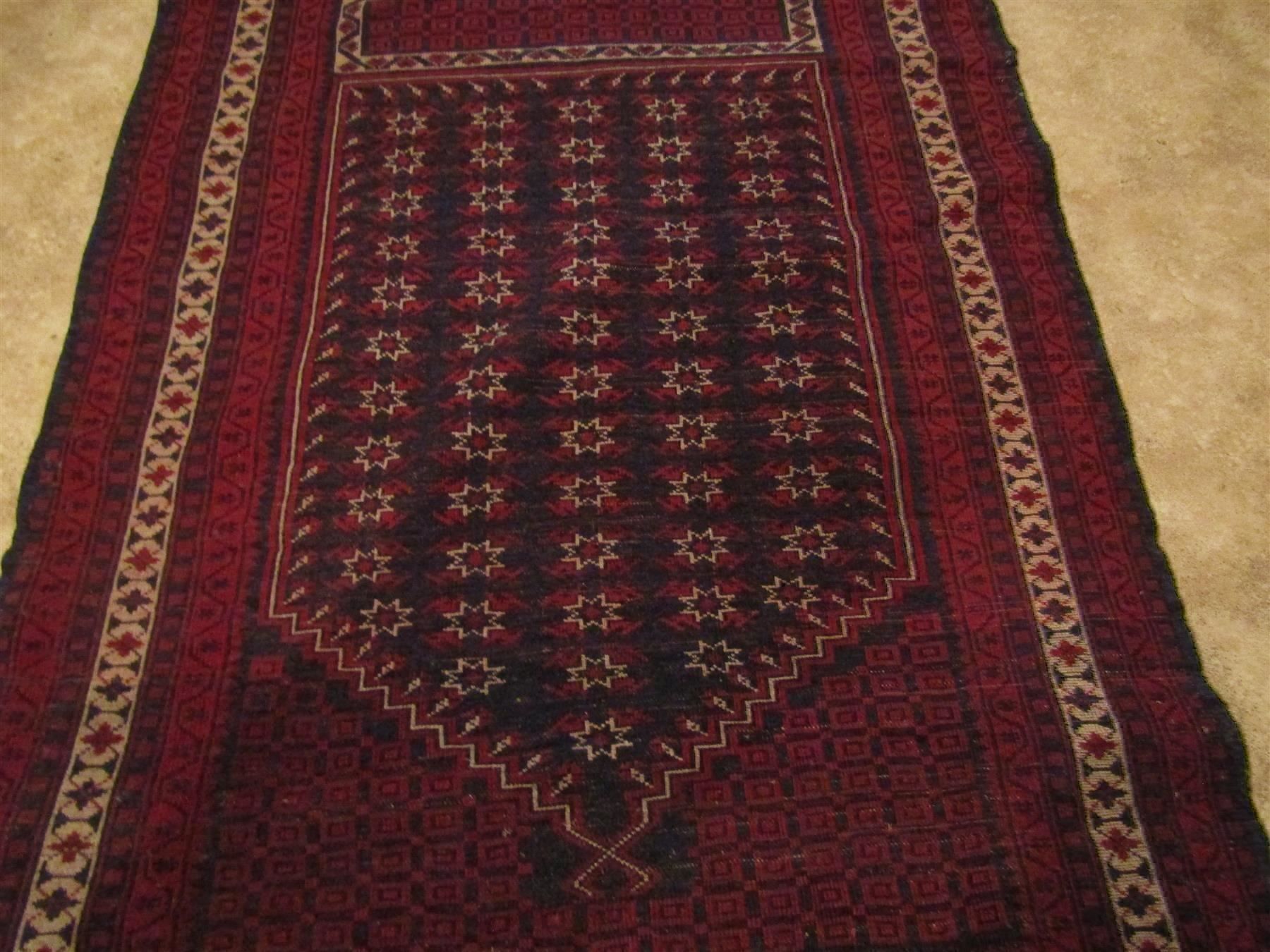Teppiche: Teppich schwarz/rot, handgeknüpft – Gebraucht aus Herzogenbuchsee von Winigo 4