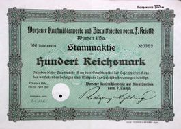 Wurzener Kunstmühlenwerke und Biscuitfabriken, Wurzen - 1931