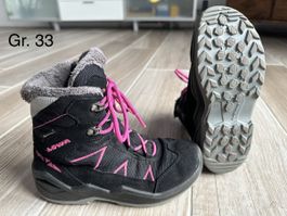 Winterstiefel von Lowa, Grösse 33, Top Zustand, warm!