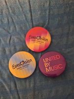 Pins Eurovision Song Contest Malmö 2024 lot de 3 neufs