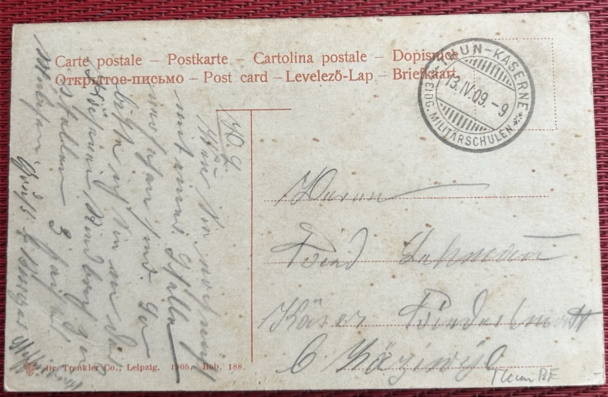 Cartes postales: Thun Strassenpartie  – D'occasion à Horw par Tellbub 1