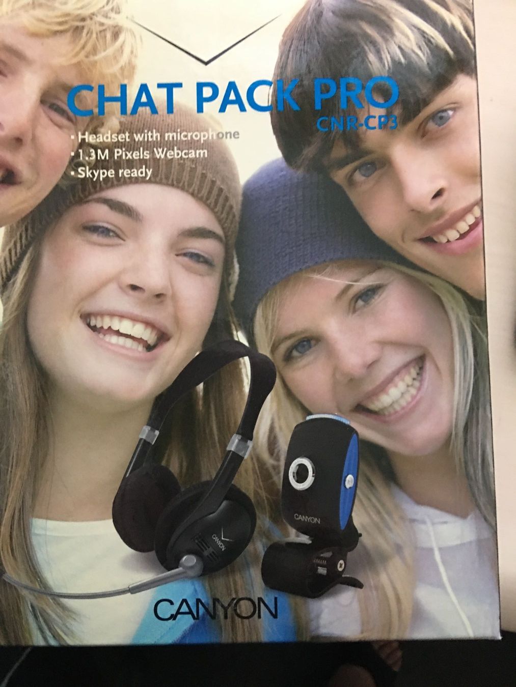 Webcams: Canyon Chat Pack Pro CNR-CP3 Headset Webcam neu – Neu und originalverpackt aus Olten von ELHANDEL