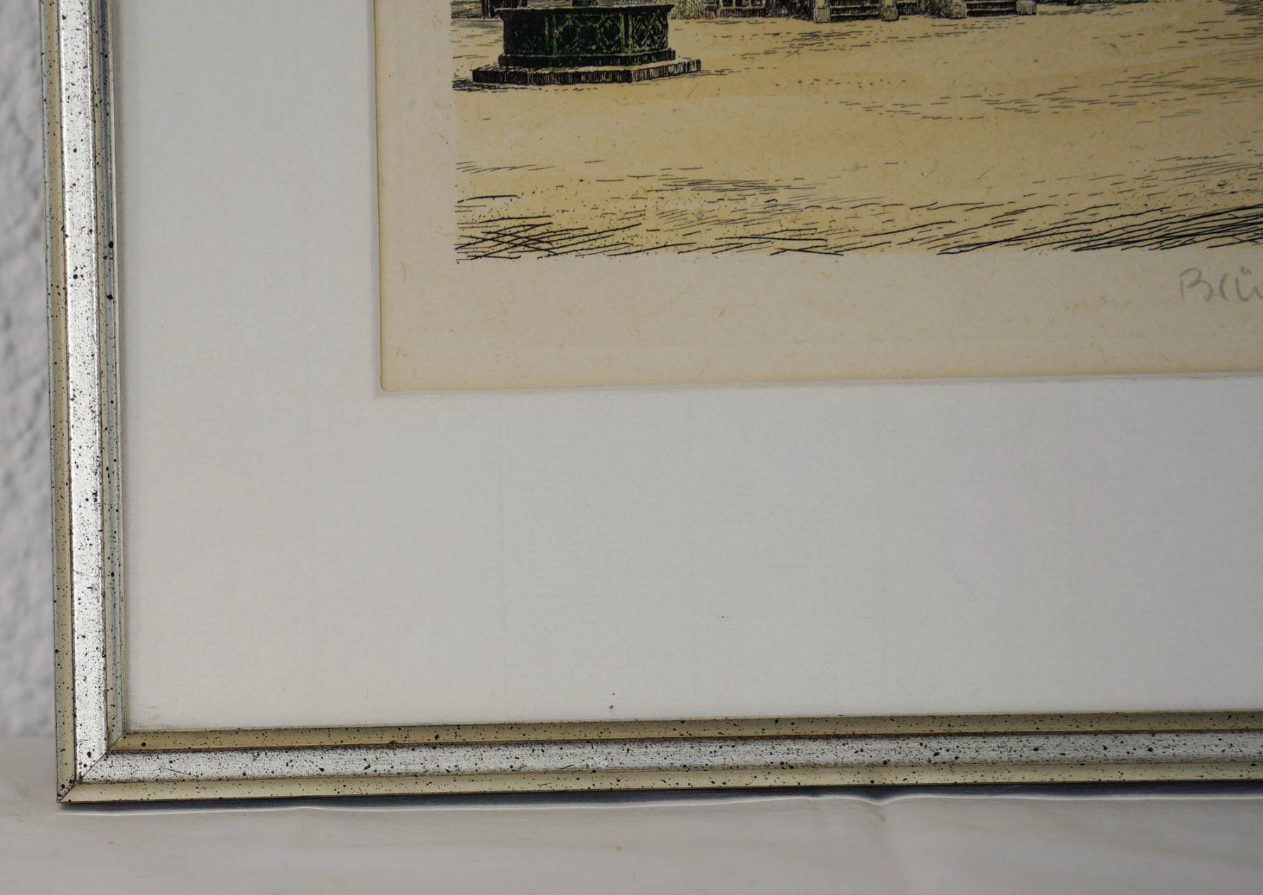 Foto & Immagini: Gerahmte Farbradierung "Rathaus Wernigerode", sign. Brückner – Usato da Dietikon venduto da zajactb 6