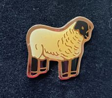 Pin mit Schafmotiv - 90er