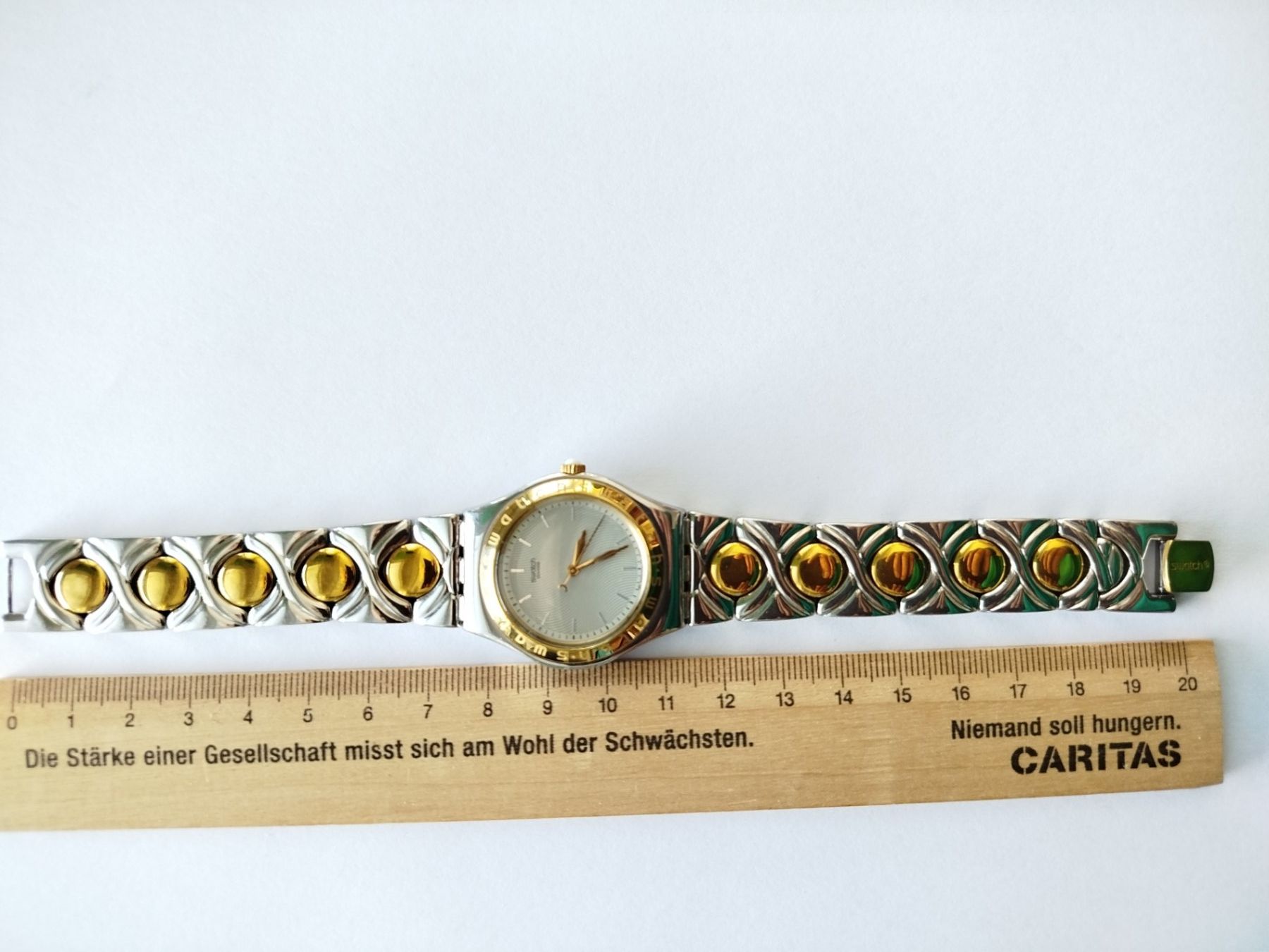 Swatch Orologi: SWATCH IRONY mit Bicolor Armband – Usato da Zug venduto da Robert0125 3