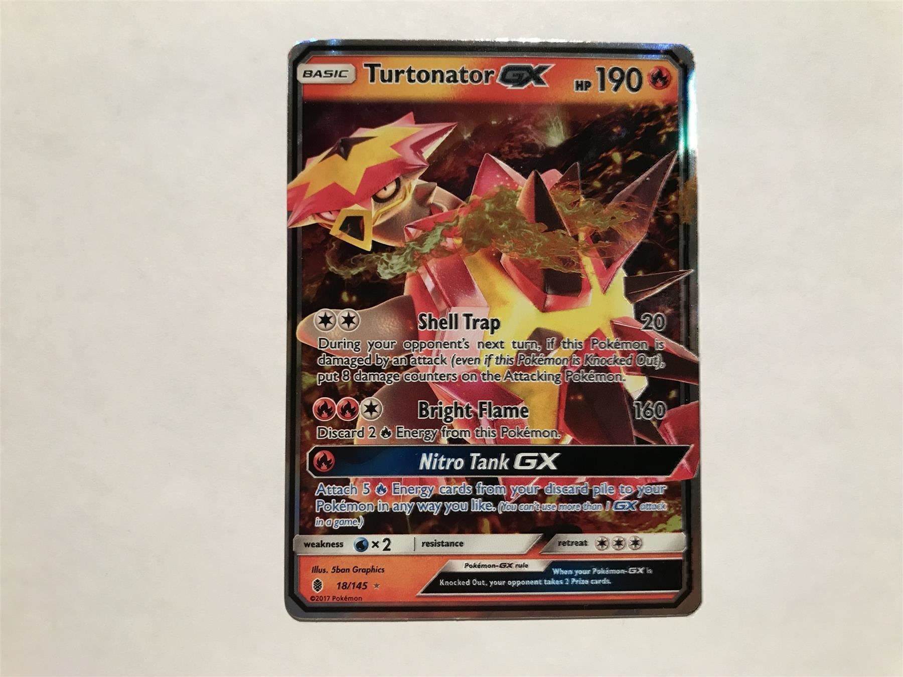 Pokémon Carte collezionabili: Turtonator GX – Nuovo (secondo la descrizione) da Hagendorn venduto da Pokecollectorch 1