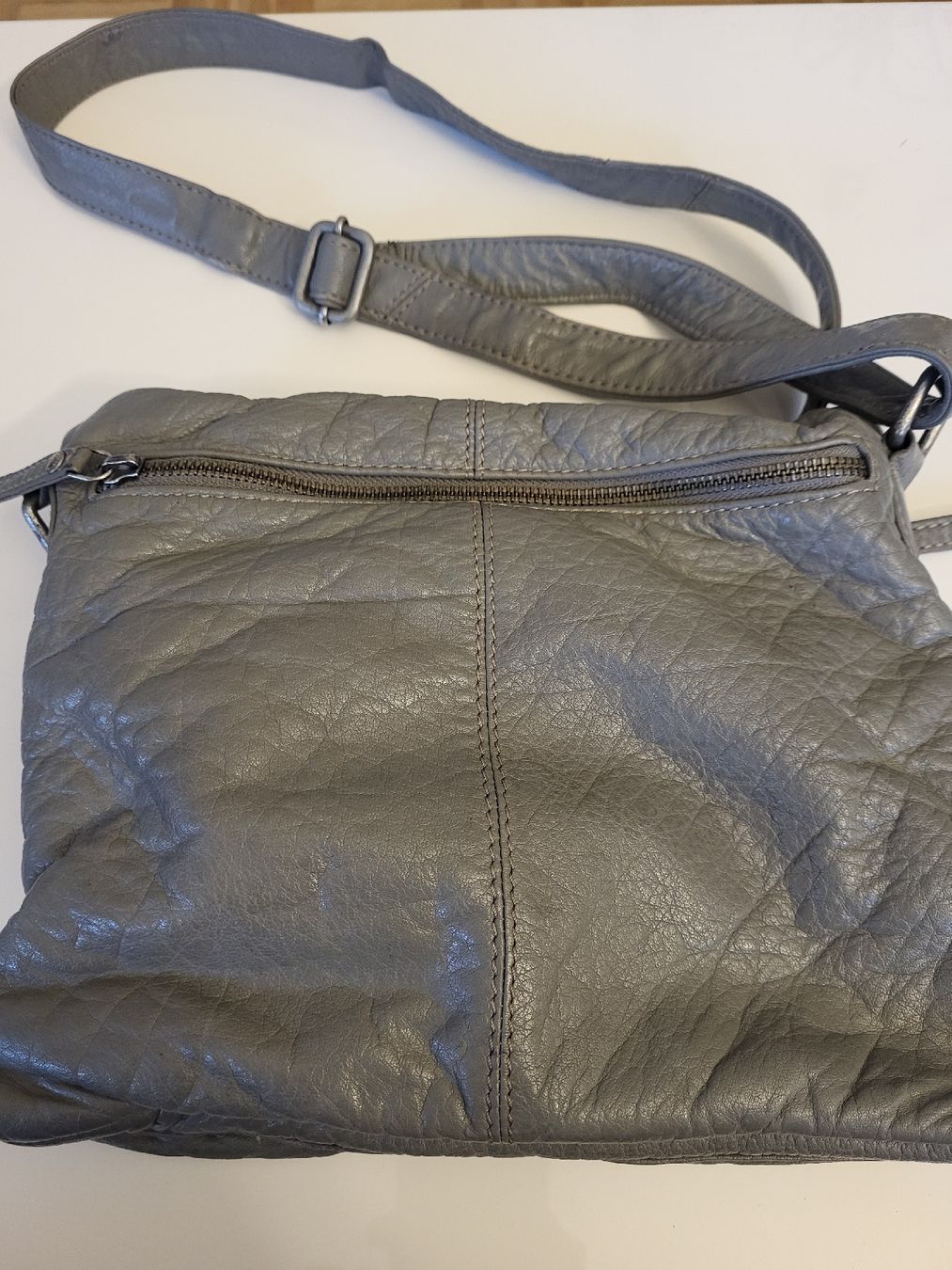 Borse da donna: Lederhandtasche grau – Usato da Nidau venduto da Maltesers71 2
