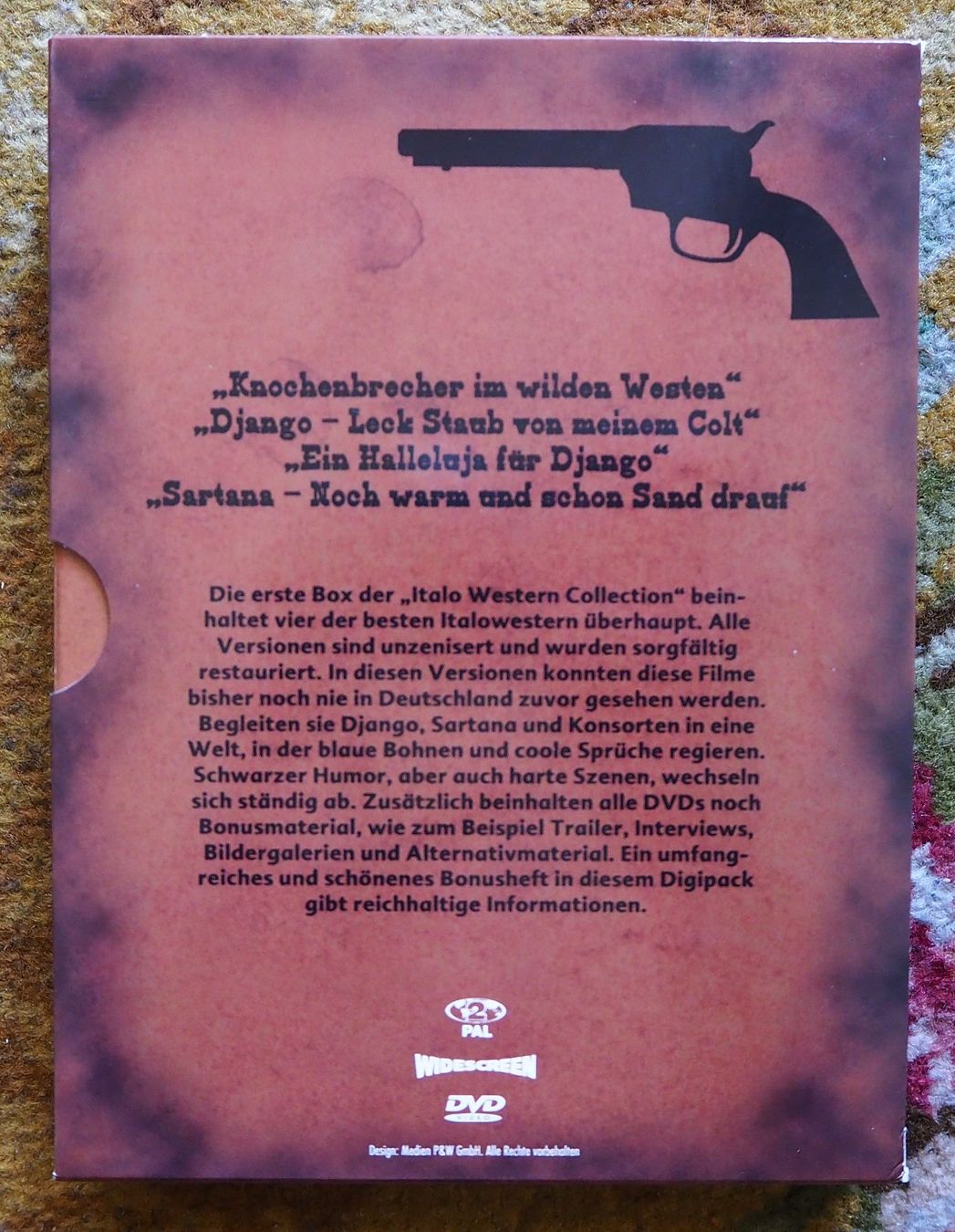 Tutti i DVDs: Italo Western / Sammlung / 8 Filme – Usato da Chur venduto da dluli 2