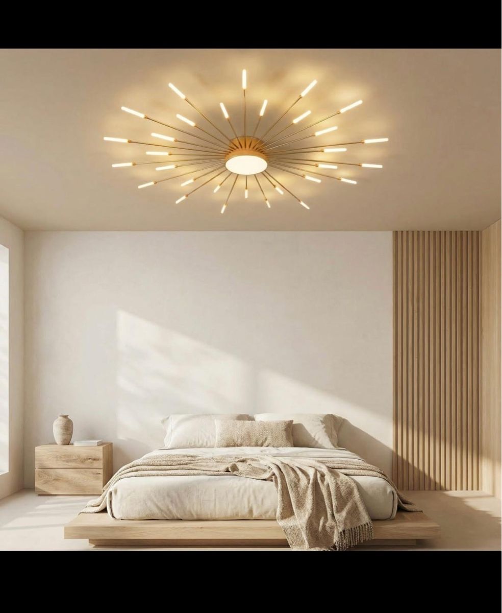 Lampadari & plafoniere: Plafonnier Soleil design doré  neuf – Usato da Rueyres venduto da cto_p9nj 1