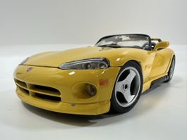 Dodge Viper R/T 1:18, gelb, BBURAGO 