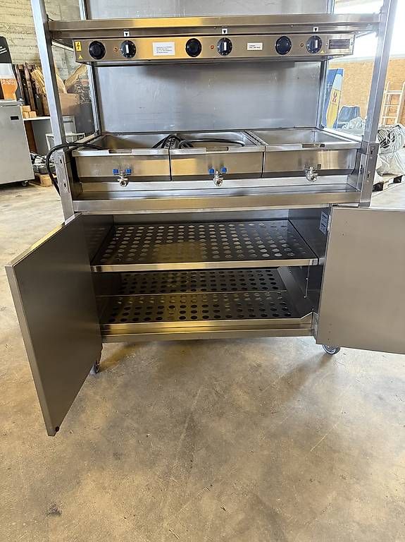 Elettrodomestici da cucina: Neuwertiges Bain-Marie Wärmeplattenbuffet  – Usato da Burgdorf venduto da dkwhummel 4