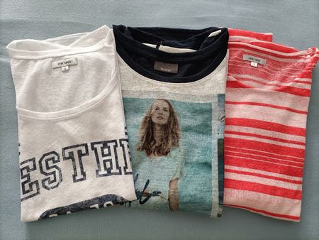 Kleiderpaket mit 3 Shirts in Grösse S, NEU!