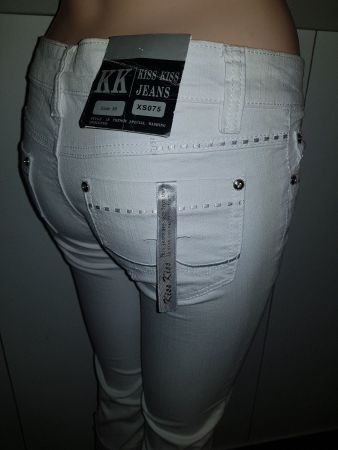 Jeans 3/4 KISS KISS    Taille/Grosse 34 CH   Neuf/Neu