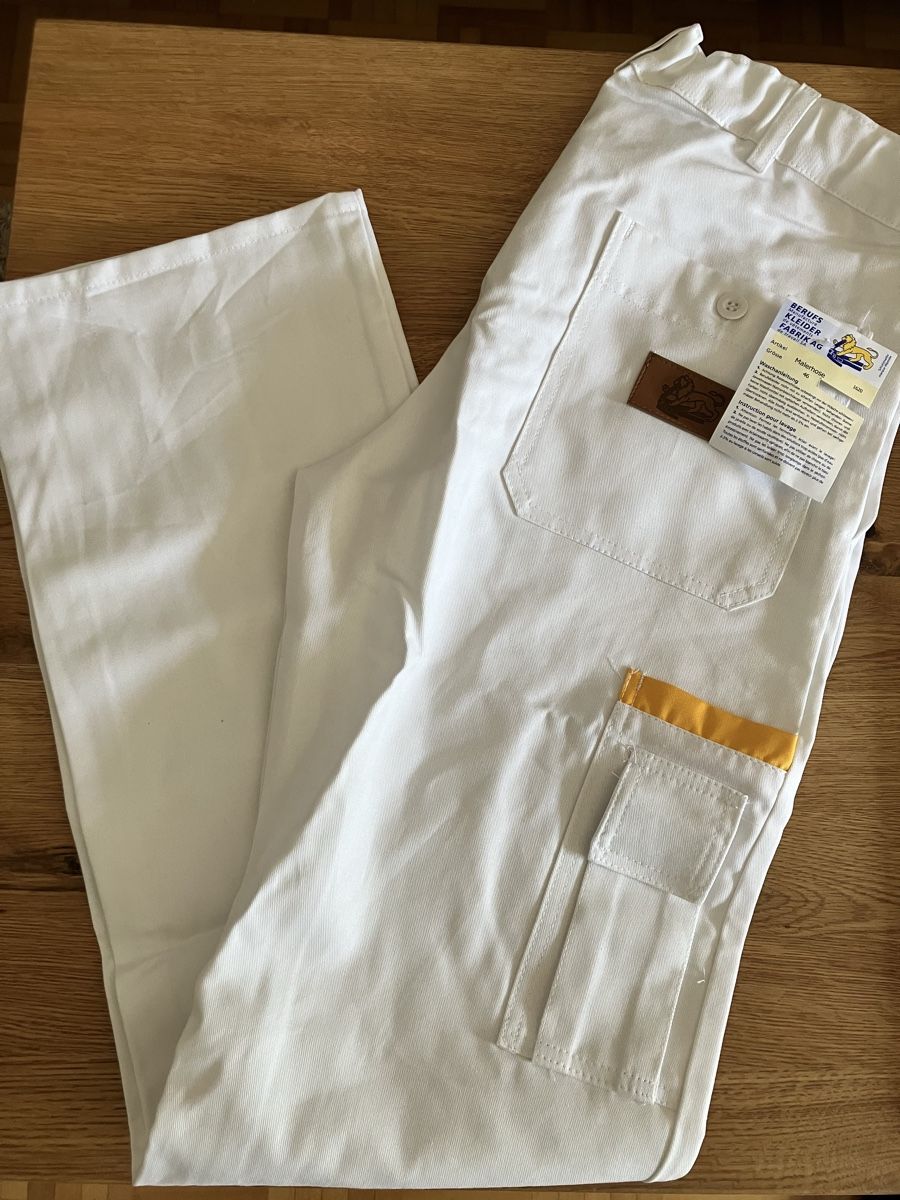 Pantaloni: Malerhose, Gipserhose Neu! – Nuovo e nell'imballaggio originale da Winterthur venduto da simba1983 2