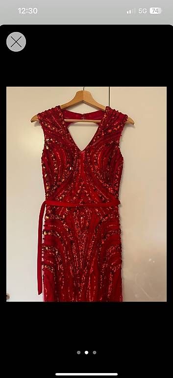 Vestiti: Rotes Abendkleid – Usato da Würenlos venduto da Donas1991 3