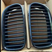 BMW Kühlergrill Nieren Schwarz Chrom Tuning Ersatzteile Set