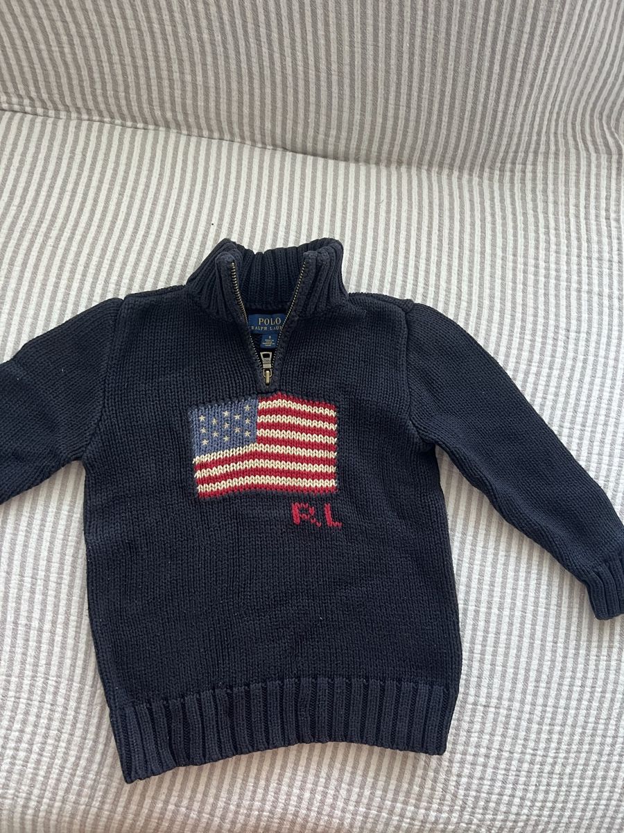Ralph Lauren Maglioni & Felpe: RALPH LAUREN POLO SPORT STRICKPULLOVER NAVY GR 5/110 – Usato da Basel venduto da theo-g77