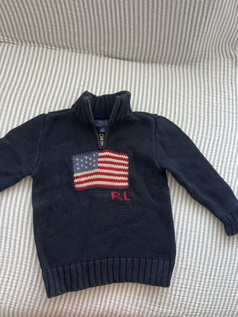 RALPH LAUREN POLO SPORT STRICKPULLOVER NAVY GR 5/110