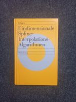 Buch: Eindimensionale Spline-Interpolations-Algorithmen