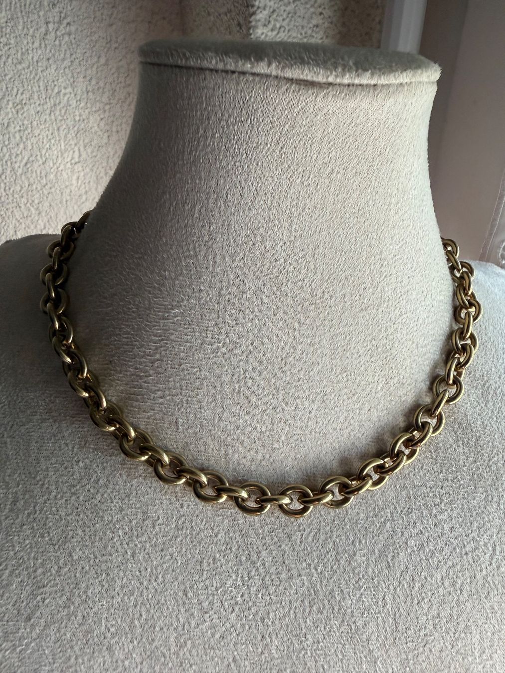 Catenine: Massive vergoldete Vintage Kette – Usato da Spiegel b. Bern venduto da Rogger72 2