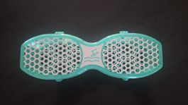 Schutzetui für Schwimmbrille türkis neuwertiger Zustand