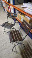 Klappstühle Holz-Metall 5 Stk