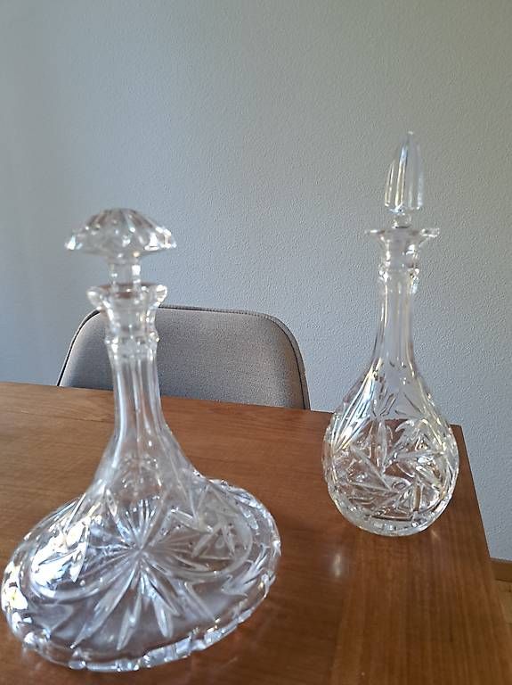 Caraffe: 2 Kristalle Karrafen  – Usato da Pfäffikon ZH venduto da patty124