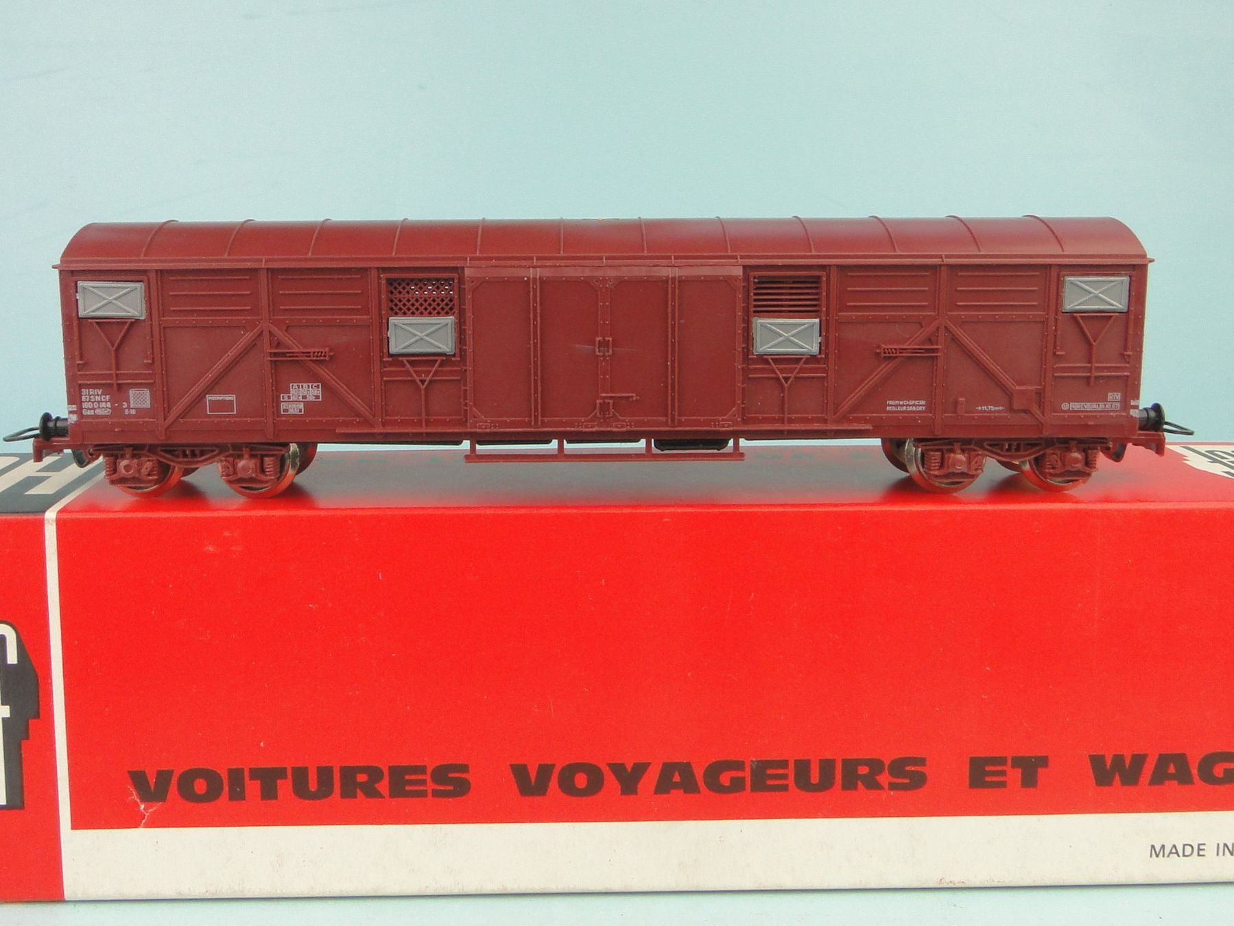 Jouef Modellini di ferrovie: Jouef 6531 Couvert A Bogis Gas, NEU – Usato da Bülach venduto da cann11 2