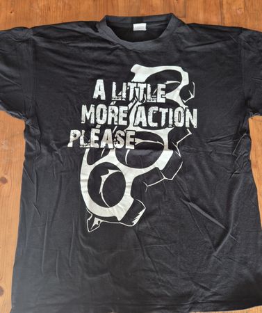 a little more action / T-shirt / spasshirt / xl / oldschool