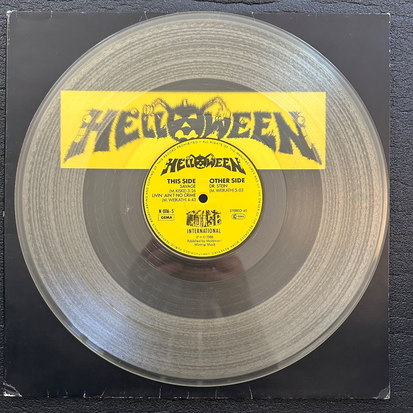 Dischi in vinile: MAXI - Helloween - Dr Stein – Usato da Breganzona venduto da Onairda75 2