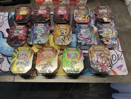 Pokémon Tin Sammlung zu verkaufen Französisch