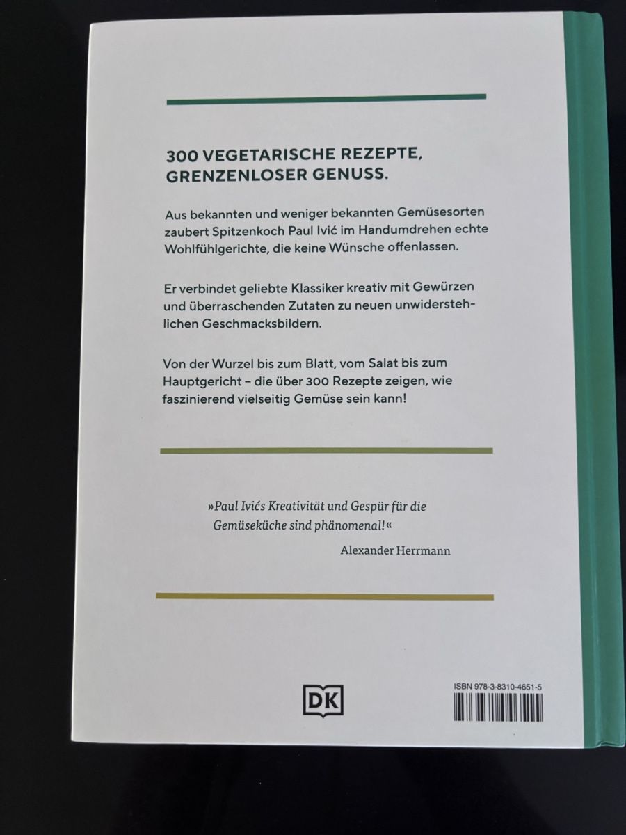 Bücher: Kochbuch Vegetarisch von Paul Ivic – Neu (gemäss Beschreibung) aus Dübendorf von tvoro 2