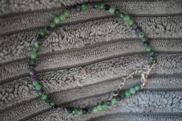 Zoisit Rubin  Armband mit Verschluss      –Lot Adlun-