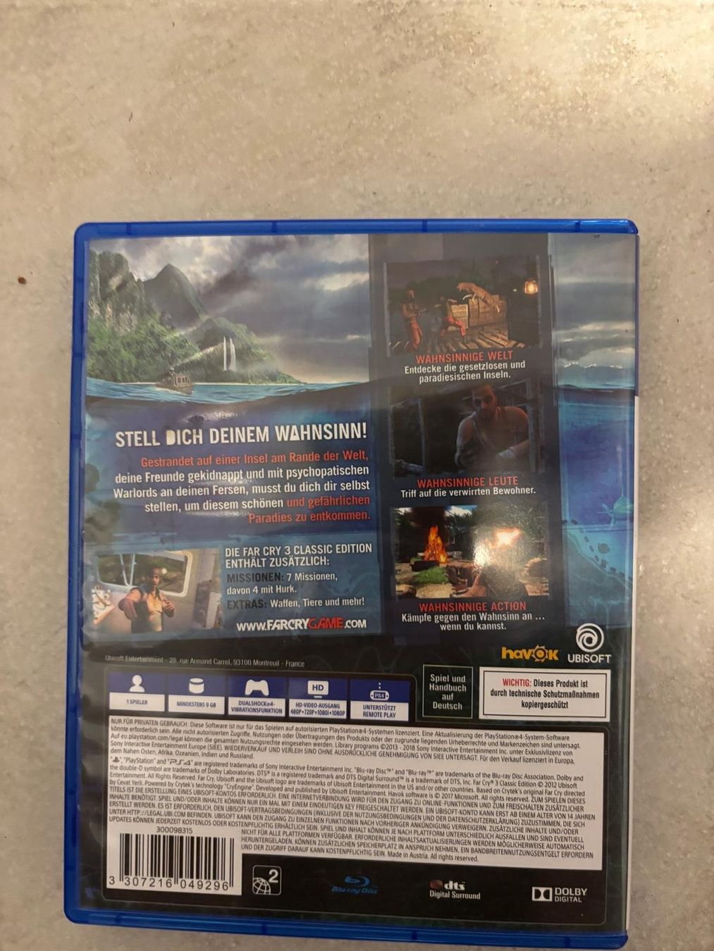 Sony Spiele: PS4 Spiel Far Cry 3 – Gebraucht aus Schafisheim von Chillout123 1