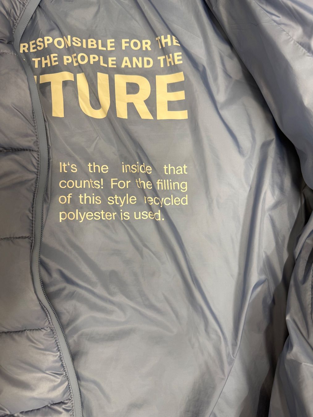 S.Oliver Jacken: s.Oliver Steppjacke blau Grösse 42 – Gebraucht aus steinen von Nayabloom84 3