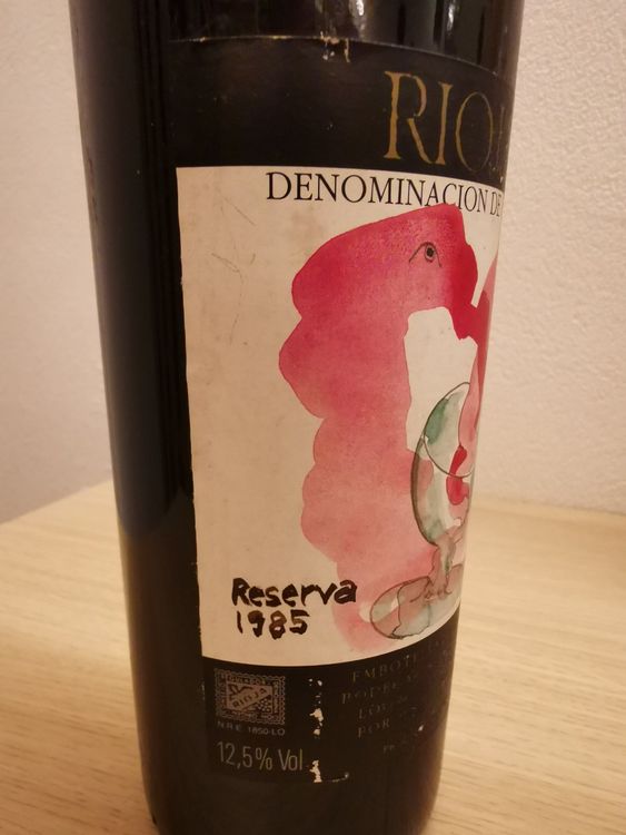 Rioja Riserva 1985 Kaufen auf Ricardo
