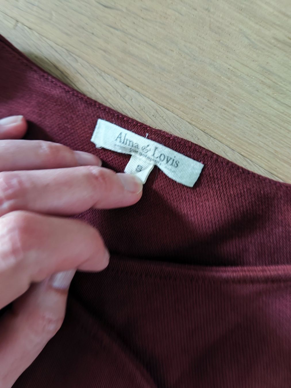 Giacche: ALMA & LOVIS weinroter Blazer Jacket Grösse S – Usato da Bottenwil venduto da pachs 2