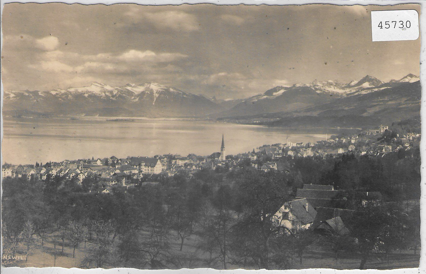 Cartoline postali: Wädenswil - Generalansicht – Usato da Ettingen venduto da Kartenplanet