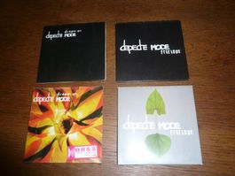 4 x DEPECHE MODE Cardboard Sleeve CDS from EXITER - UK 2001