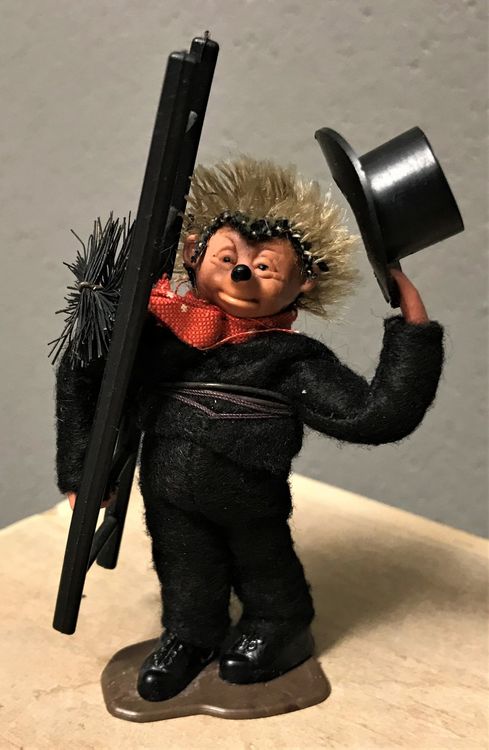 Hérisson Steiff Peter Mecki 9 Cm Skieur